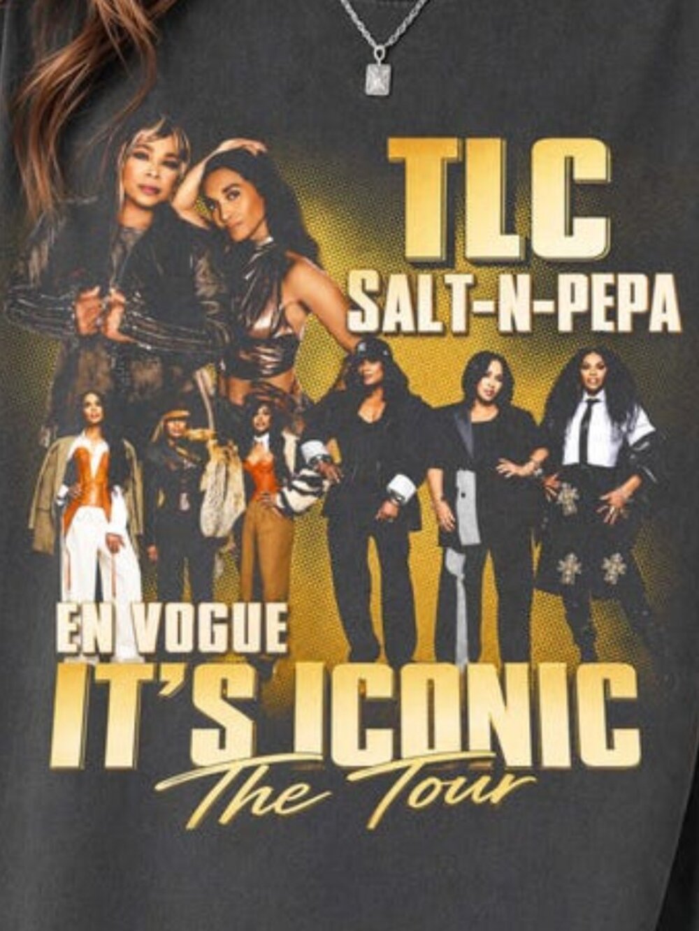 TLC Salt-N-Pepa En Vogue T-Shirt, It's Iconic Tour 2026 Tee - Picture 2 of 4